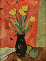 Ľudovít Kudlák, Kytica, Okolo 1934 - 39, Olej na plátne