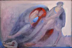 Stanislav Balko, Don Quijote, 1980-85, Olej na plátne