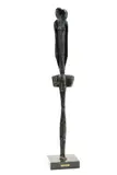 Paľo Tóth, Žena, Okolo 1987, Bronz, mramorový podstavec