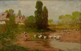László Neogrády, Husiarka s kŕdľom husí