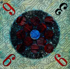 Eduard Ovčáček, Tabule III., 1968, Vypaľovaný, prerezávaný reliéf