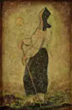 Pavol Potoček, Sadaj slnko, sadaj, 1970, Olej na dreve