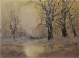 László Kézdi-Kovács, Jesenný les, Okolo 1910, Olej na plátne