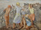 Jaroslav Jareš, Vinohrady pri Bratislave, 1928 - 29, Olej na plátne