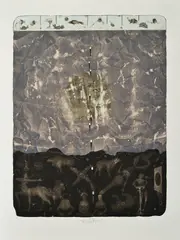 Vladimir Gazovic, V znamení zverokruhu II, 1998, Litografia na papieri