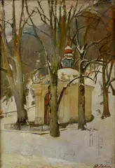 Dominik Skutetzky, Kaplnka sv. Jána, Pred 1909, Olej na plátne