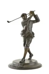Charles C., Golfista II., Okolo 1920, Bronz