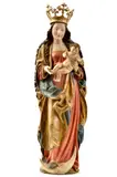 Madona na polmesiaci by Majster Pavol z Levoče - dielňa, Okolo 1508 - 15, Drevo, polychrómia, sold Nov 2014