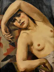 François Zdenek Eberl, Ležiaci akt, Okolo 1920, Olej na plátne