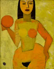 Stanislav Filko, Eva, 1957, Olej na plátne