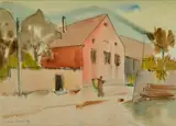 Ladislav Čemický, Postava pred domom