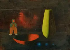 Zátišie II. by Záboj-kuľhavý Bohuš, 1967, Olej na kartóne, sold Sep 2014