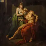 Charles Poerson, Charitas Romana, Okolo 1650, Olej na plátne