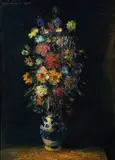 Ján Mudroch, Kytica (In memoriam dr. Vladimír Clementis), 1965, Olej na plátne