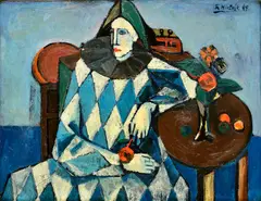 Pajác by Ferdinand Hložník, 1949, Olej na lepenke, sold Mar 2014