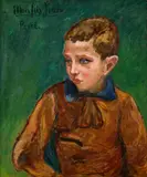 Jean Misceslas Peské, Môj syn Jean, Okolo 1900, Olej na plátne