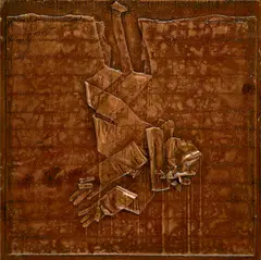Bez názvu by Jozef Jankovič, 1982, Kovová zliatina, patinované, sold Mar 2014