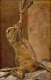 Péter Gyula Kern, Poľovnícke zátišie, 1959, Olej na plátne