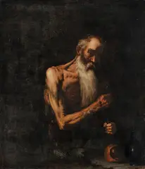 Jusepe de Ribera, Sv. Pavol pustovník, Okolo 1700, Olej na plátne