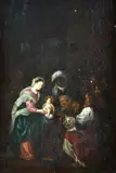 Klaňanie troch kráľov by Peter Paul Rubens, Okolo 1760-1790, Olej na dreve, sold Dec 2013