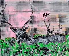 Matej Fabian, All the pretty... ., 2013, Akryl na plátne