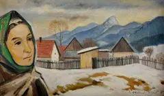 Imro Weiner-Kráľ, Z Terchovej, 1967, Olej na plátne