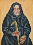 Ernest Zmeták, Portrét starej ženy