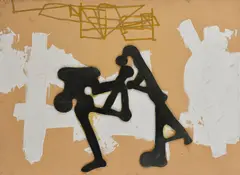 Miroslav Cipár, Anekdota, 2009, Kombinácia techník na kartóne
