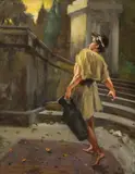Vajda Zsigmond, Zo Sparty, Okolo 1920, Olej na plátne