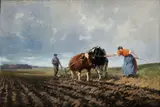 Theodor Wilhelm Schäkel, Oranie, Okolo 1920, Olej na plátne