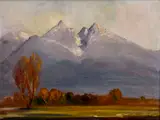 Karol Polónyi, Jeseň v Tatrách, Okolo 1930, Olej na plátne