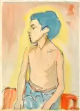 Ladislav Čemický, Chlapec s modrými vlasmi