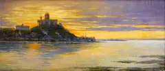 Anette Petrin, Ostrihom, 1902, Olej na kartóne