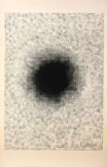 Rudolf Sikora, Čierna diera IX. (Sústredenie energií), 1979-85, Serigrafia na papieri. 32/40