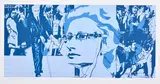 Julián Filo, Slepý občan, 1973, Serigrafia na papieri
