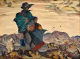 V jeseni - Turiec by Martin Benka, 1947, Olej na plátne, sold Apr 2013