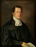 Peter Michal Bohúň, Portrét Samuela Nováka, Okolo 1850, Olej na plátne