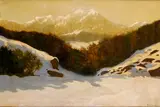 Eugen Szepesi-Kuszka, Tatranské končiare, Okolo 1910, Olej na plátne