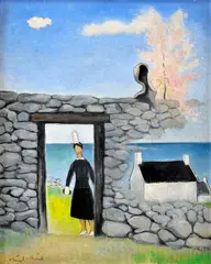 Imro Weiner-Kráľ, Z Bretagne, 1962, Olej na plátne