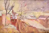 Zo Svederníka by Vincent Hložník, 1949, Tempera, gvaš na papieri, sold Mar 2013