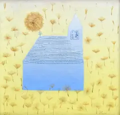 Slovensko by Michal Studený, 1996, Olej na sololite, sold Mar 2013