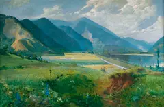 František Kudláč, Kraľovany, 1952, Olej na plátne