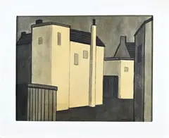 Klaas Bernink, Winkel van Wagenaar, Pastel oude winkel van Wagenaar aan de Alstedestraat te Enschede