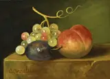 C. Cornelisz, Fruit stilleven, Olieverf op paneel