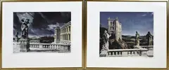 Pendant Sylvia Willink, 2x Surrealistisch, Offset op papier