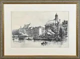 M. de Jongere, Lütherse kerk Rotterdam, Ets, Lütherse kerk Rotterdam
