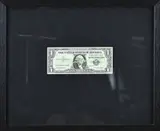 Andy Warhol, One Dollar + certificaat