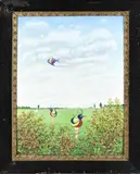 Helmut Wallau, Surrealistisch, Olieverf op linnen