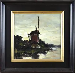 Toon Koster, Molen bij avond