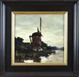 Toon Koster, Molen bij avond